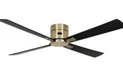 Astro 105cm Takfläkt Mässings Motor, Svarta/Körsbärs Blad