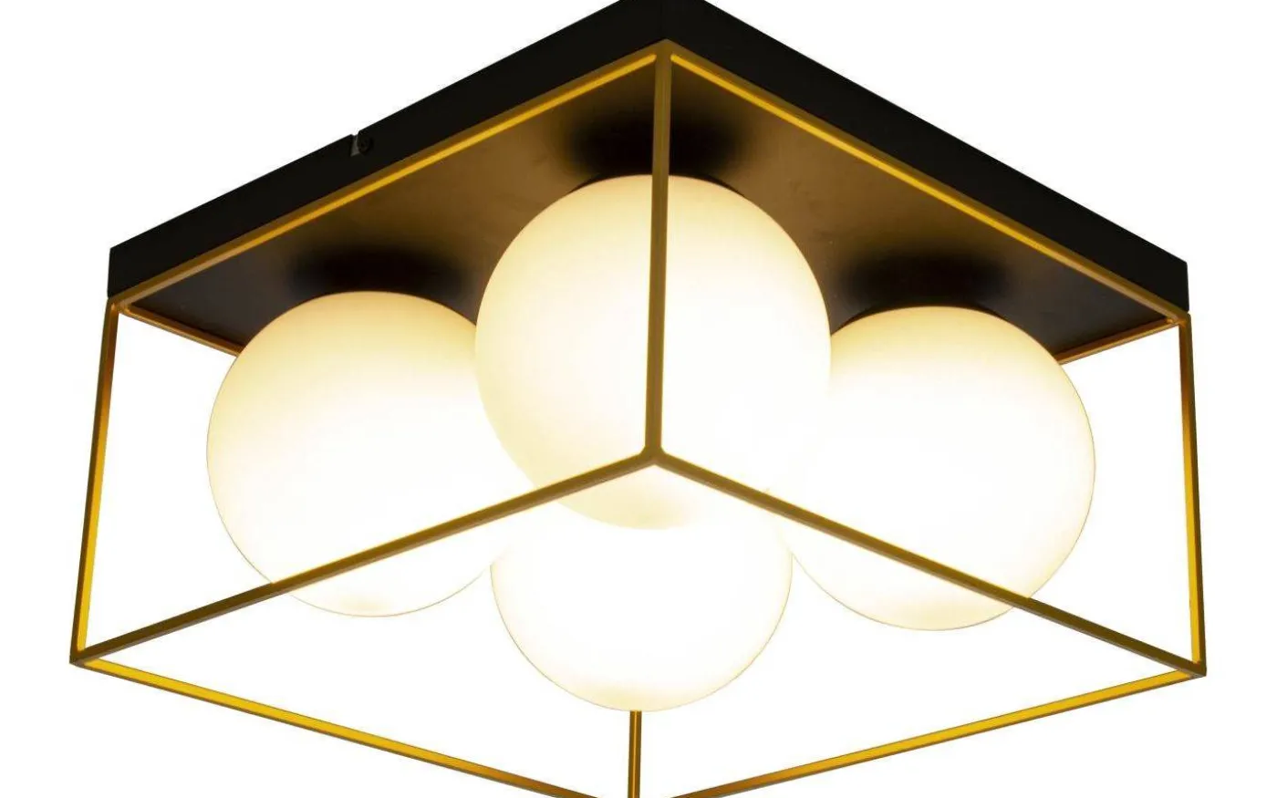 Astro Plafond 36cm Svart/Guld