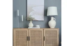 Athena Bordslampa 58cm Naturvit