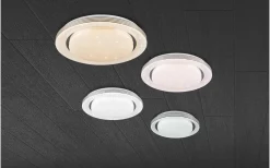 Atria Plafond LED 58cm vitt stjärnljus