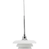 Ava Fönsterlampa 20cm Opal/Krom