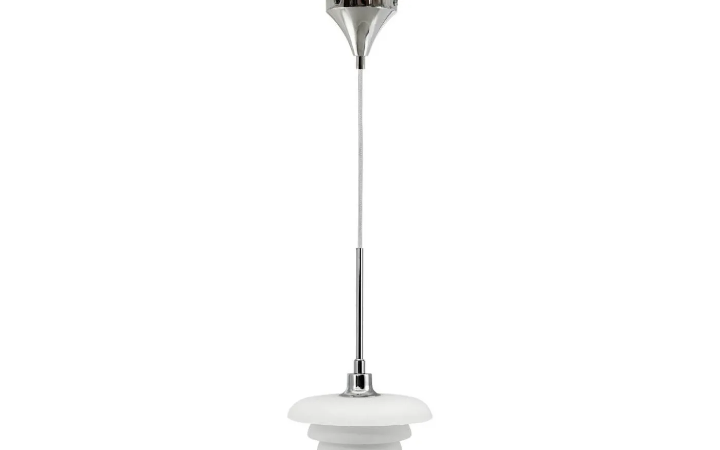 Ava Fönsterlampa 20cm Opal/Krom