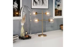 Avenue Bordslampa 4L 50cm Mässing/Klar