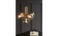 Avenue Taklampa Mässing/Rök