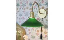 Axel Vägglampa 25cm Grön