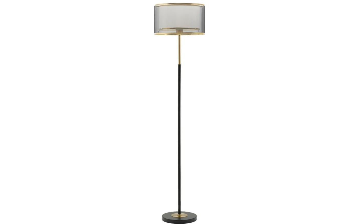Azzurro Golvlampa 153cm Svart/Guld