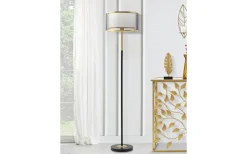 Azzurro Golvlampa 153cm Svart/Guld
