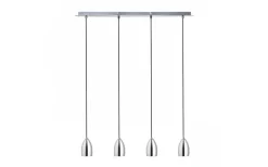 Babades Taklampa 79cm Krom