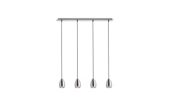 Babades Taklampa 4L Matt Nickel