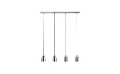 Babades Taklampa 4L Matt Nickel