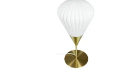 Ballon Bordslampa 45,5cm Opal/Mässing