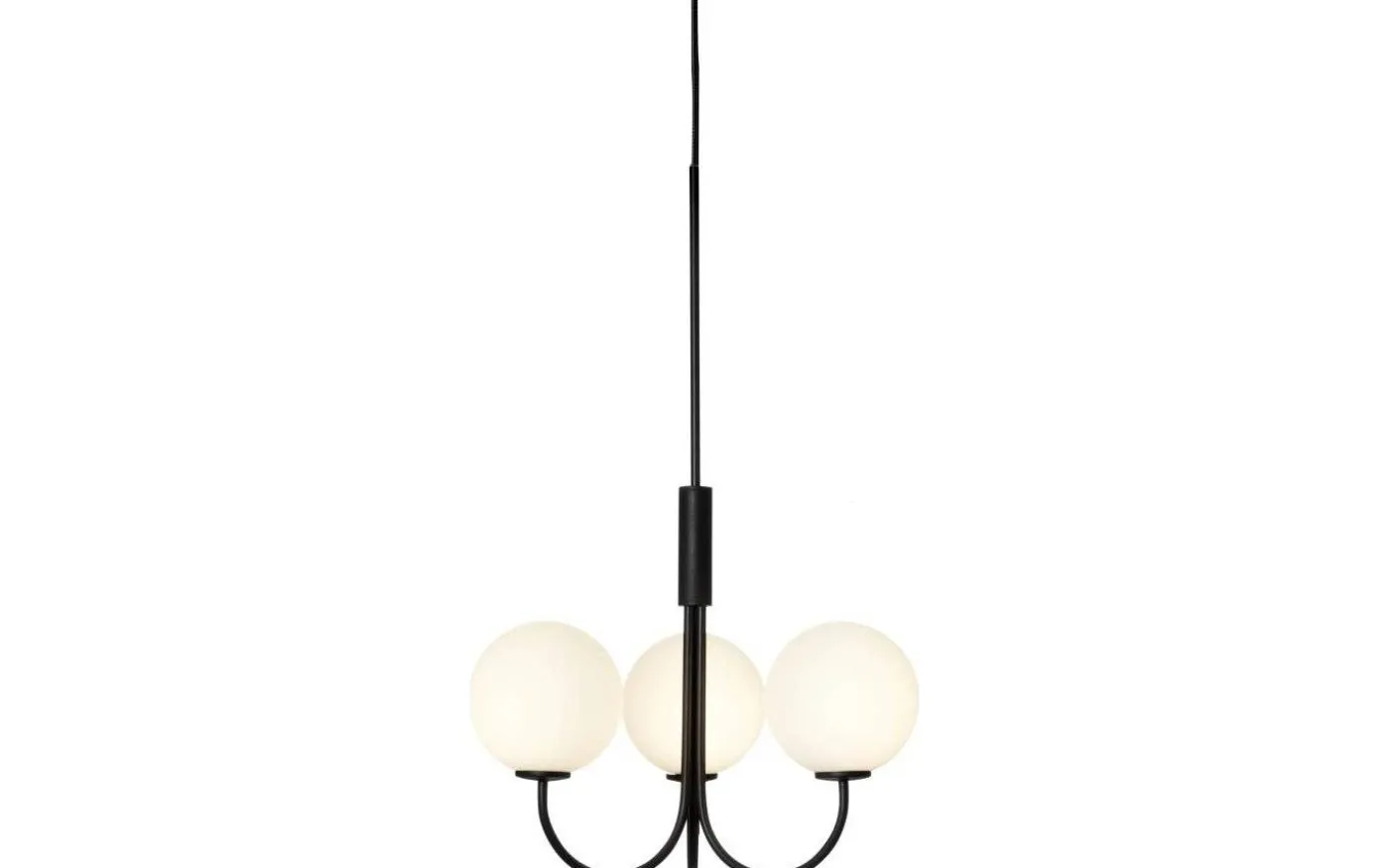 Ballon Taklampa 45cm Svart