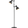 Baltimore Golvlampa 2L 150cm Svart