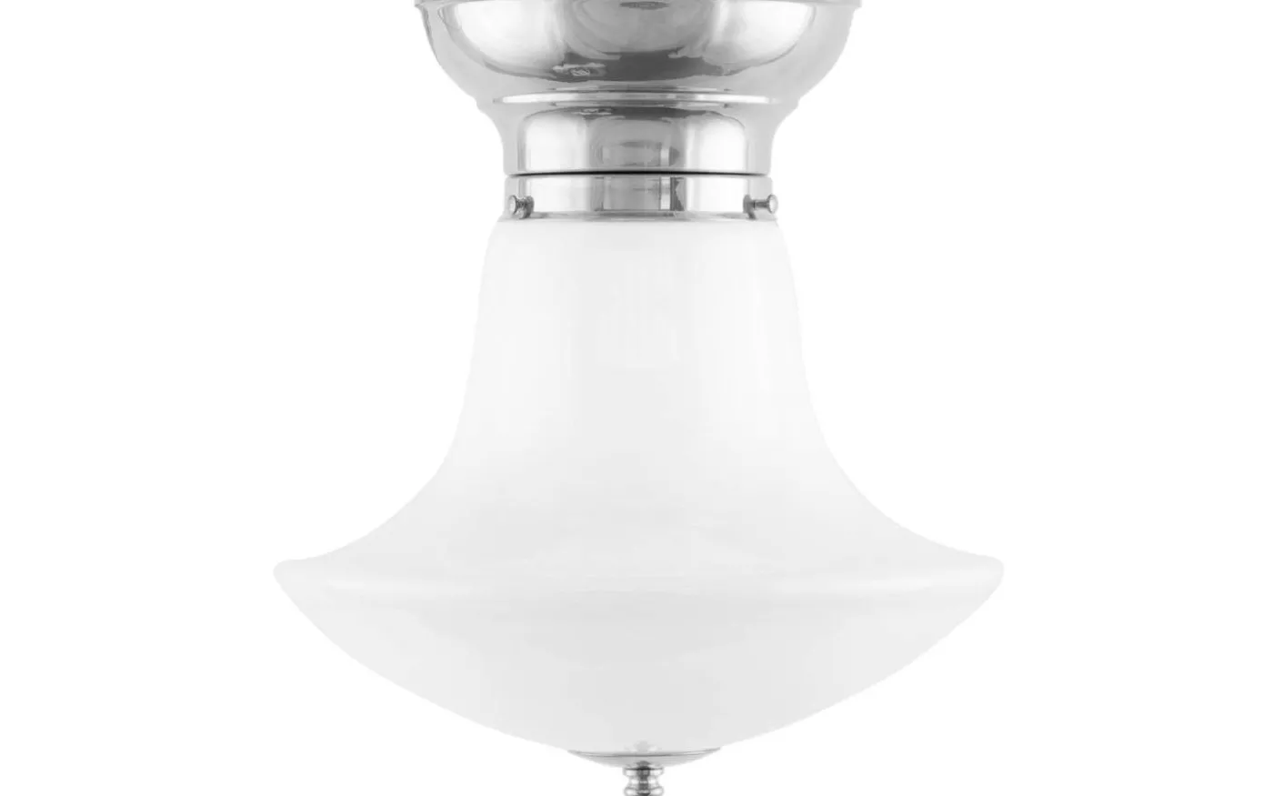 Balusterskärm 100/280 - Vitt överfångsglas