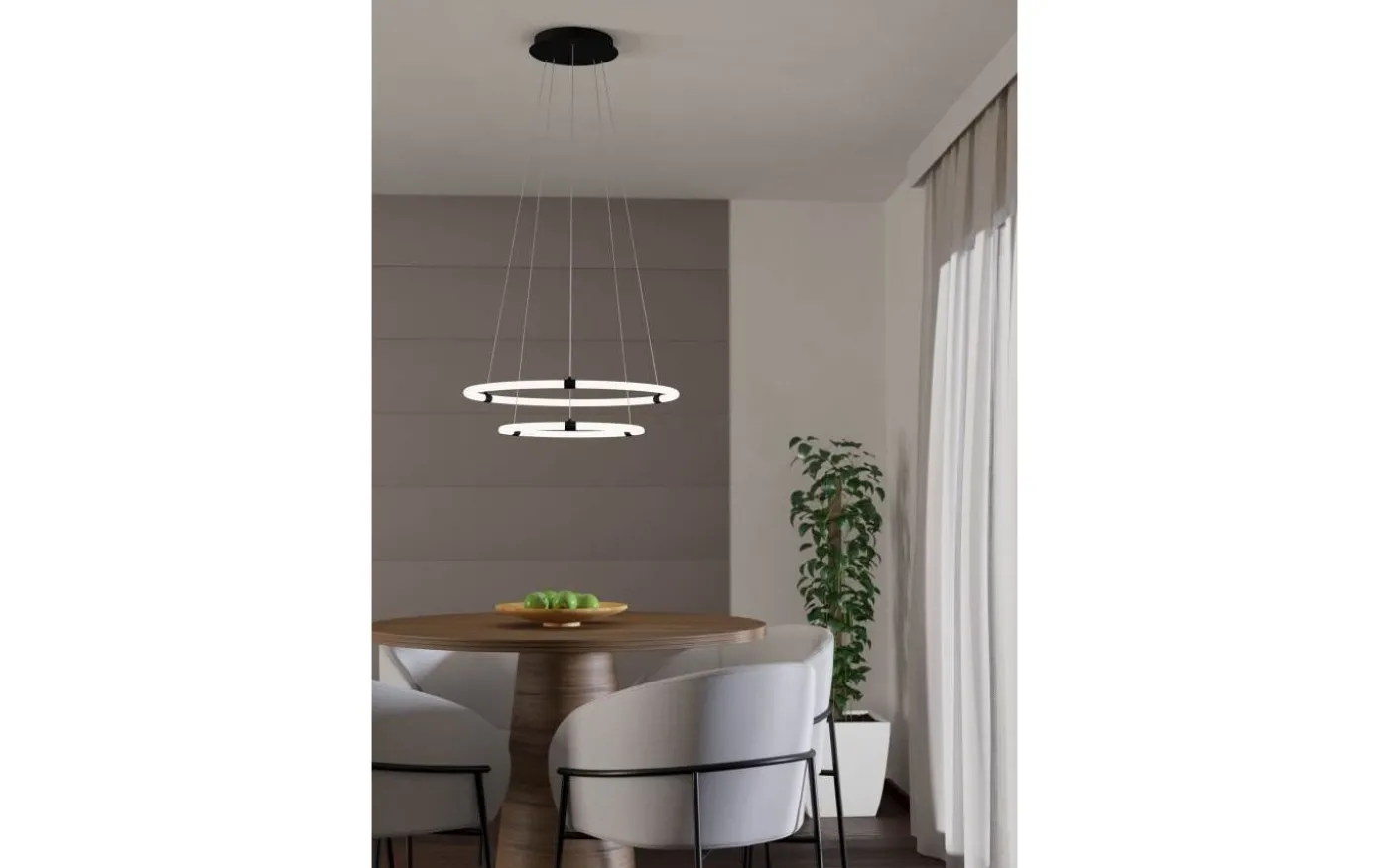 Banderillas Taklampa 60cm LED 3000K 22W Vit