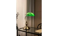 Bankers Bordslampa 42cm Grön