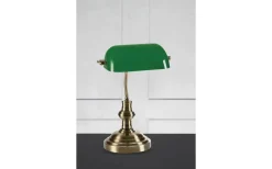 Bankers Bordslampa 42cm Grön