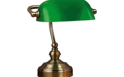 Bankers Bordslampa 25cm Grön