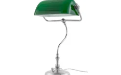 Bankirlampa - Förnicklad