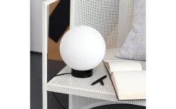 Barcelona Bordslampa 22,5cm Opal/Svart