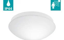 Bari Plafond 27,5cm Sensor Vit IP44