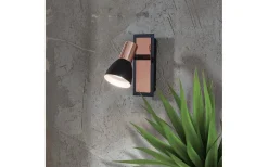 Barnham Vägglampa LED Svart