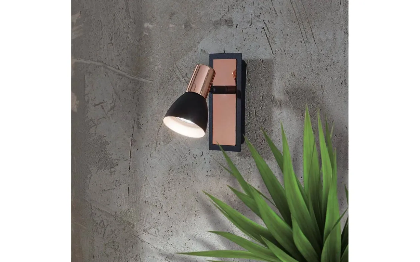 Barnham Vägglampa LED Svart