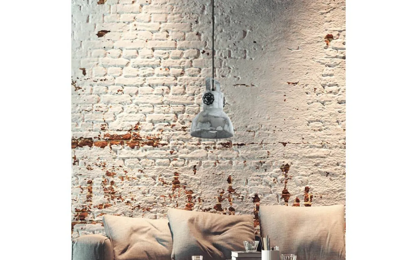 Barnstaple Fönsterlampa 18cm Grå