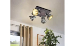 Barnstaple Takspotlight 45cm 4L Grå