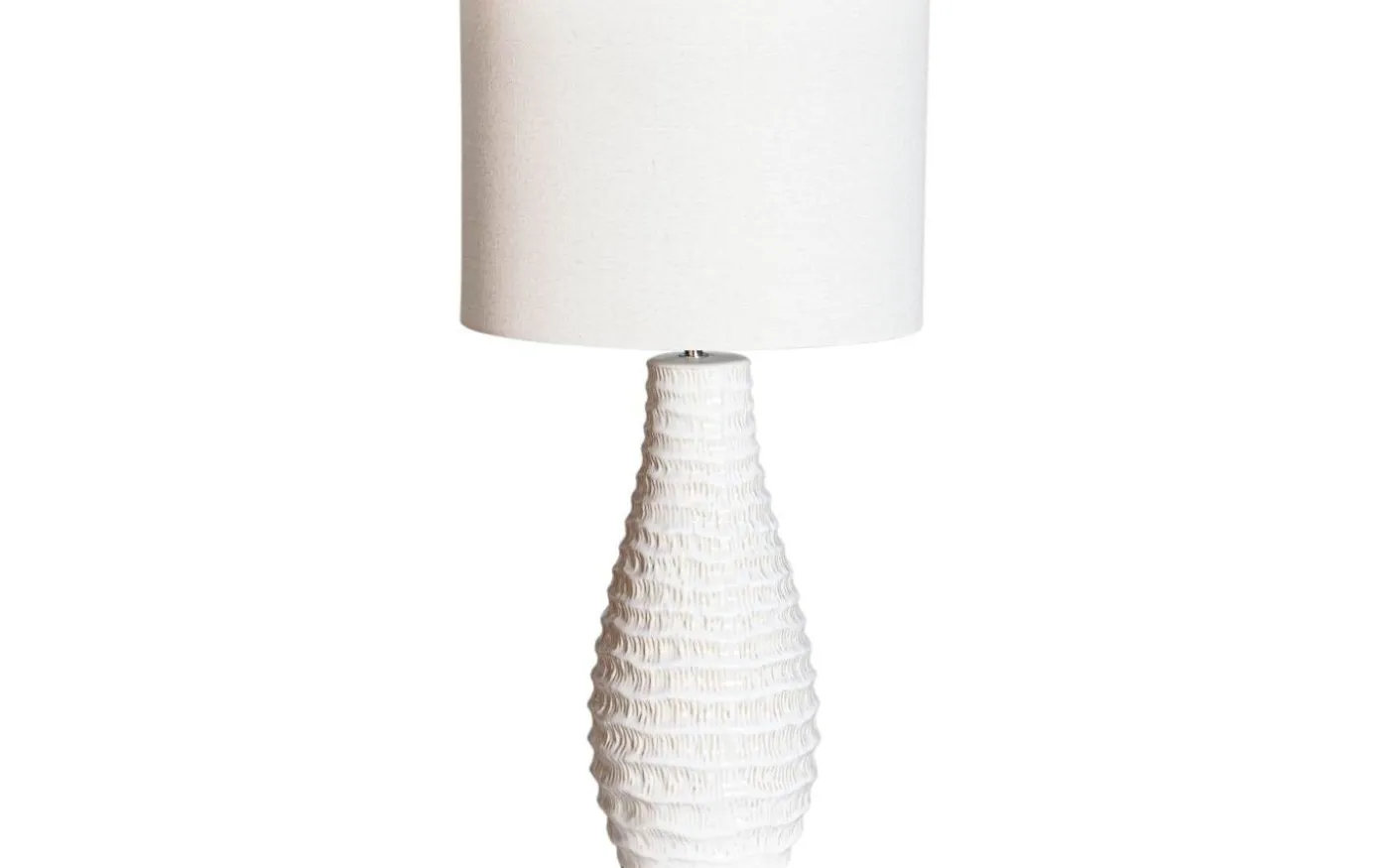 Bartha Bordslampa 74cm Creme/Beige