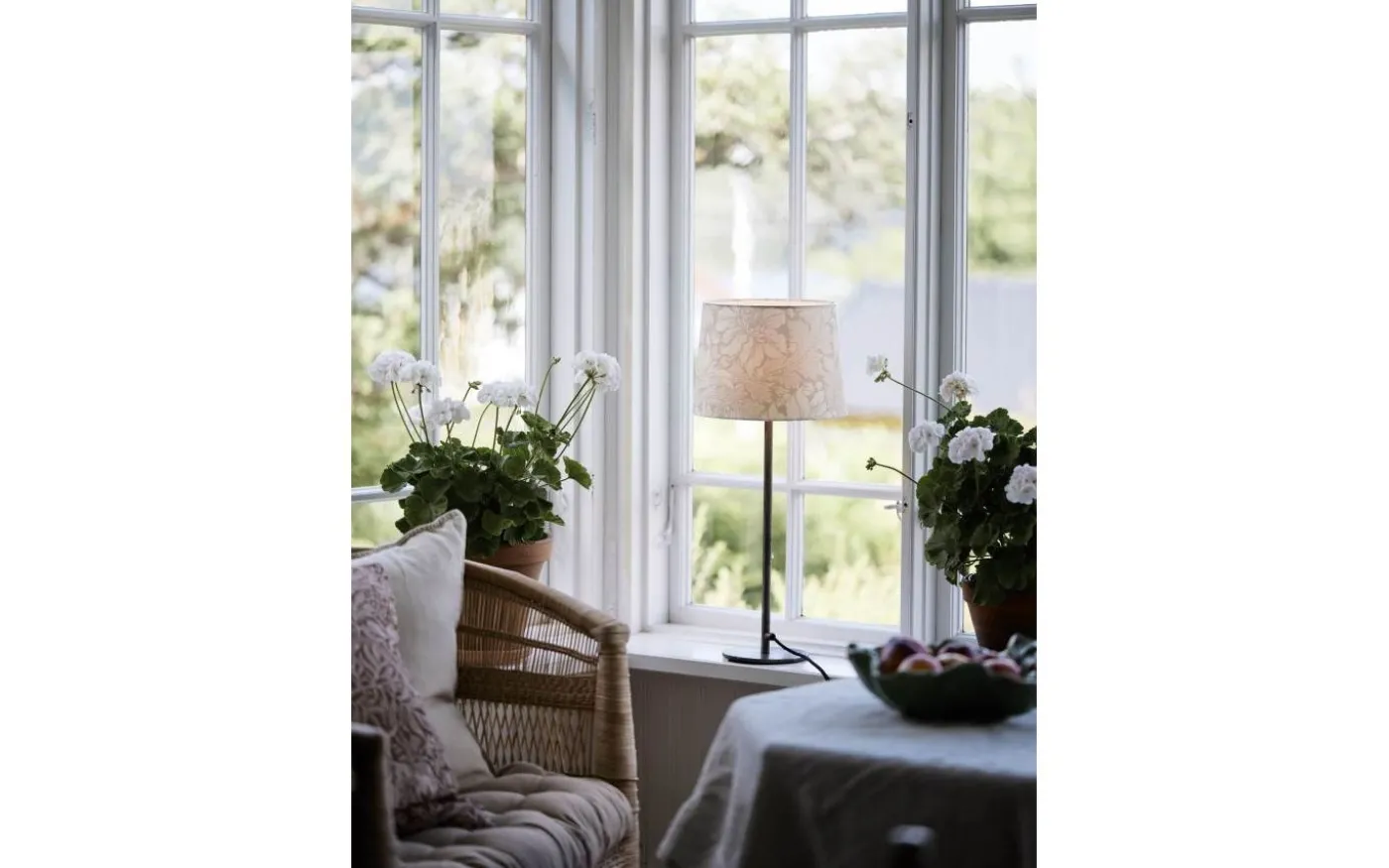 Base Bordslampa 58cm Acanthus Beige