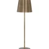 Base Bordslampa 57cm Guld med metallskärm
