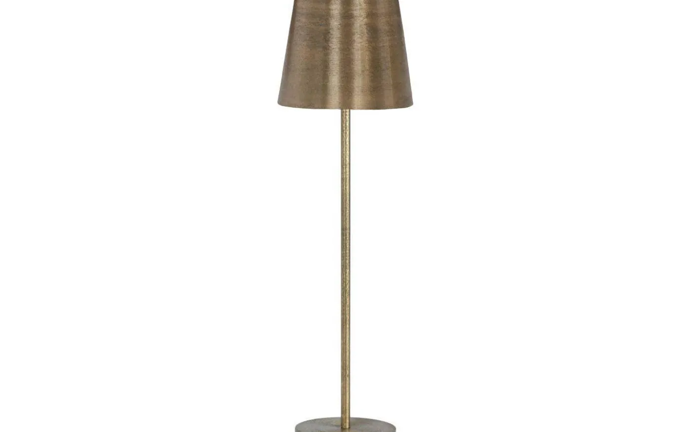 Base Bordslampa 57cm Guld med metallskärm