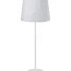 Base Bordslampa 71cm Vit med vit skärm