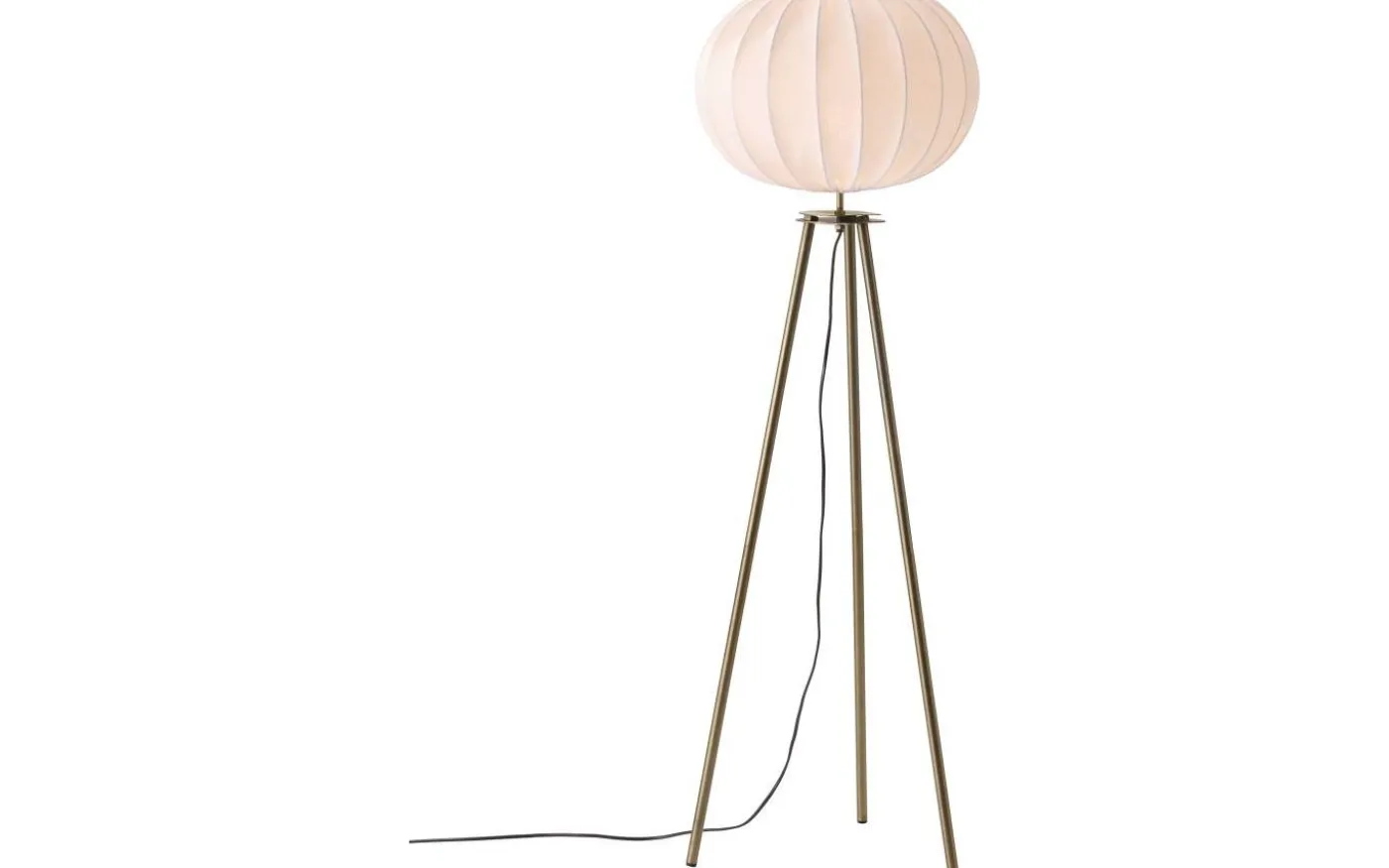 Base Tripod Golvfot 105cm Antikmässing