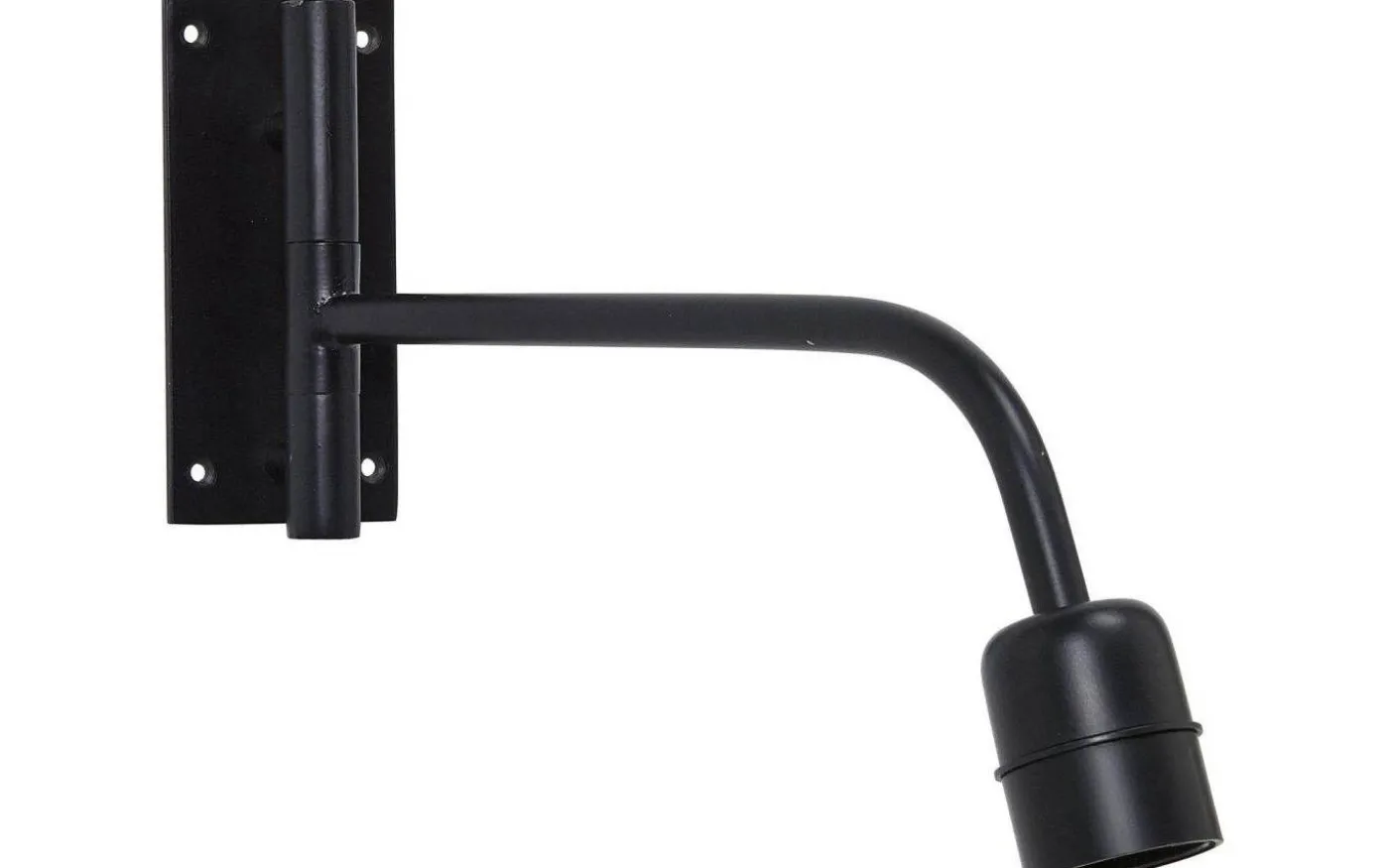 Base Vägglampa 34cm Matt Svart