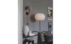 Base Vägglampa Silver