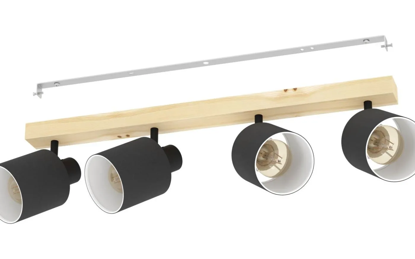 Batallas Takspotlight 63cm Svart