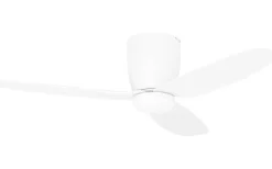 Bavaro Takfläkt 112cm Vit Med LED-Lampa