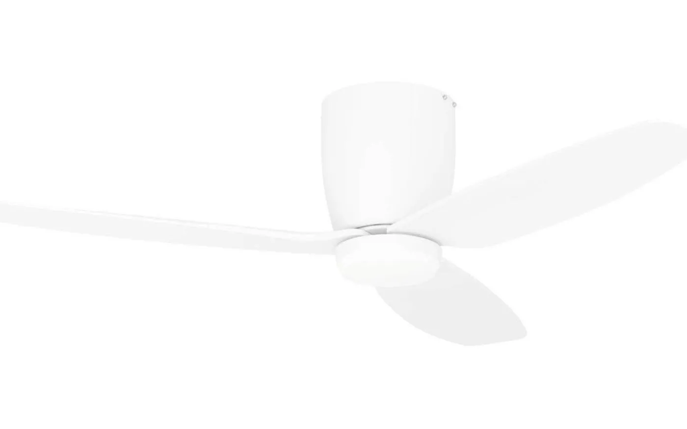 Bavaro Takfläkt 112cm Vit Med LED-Lampa