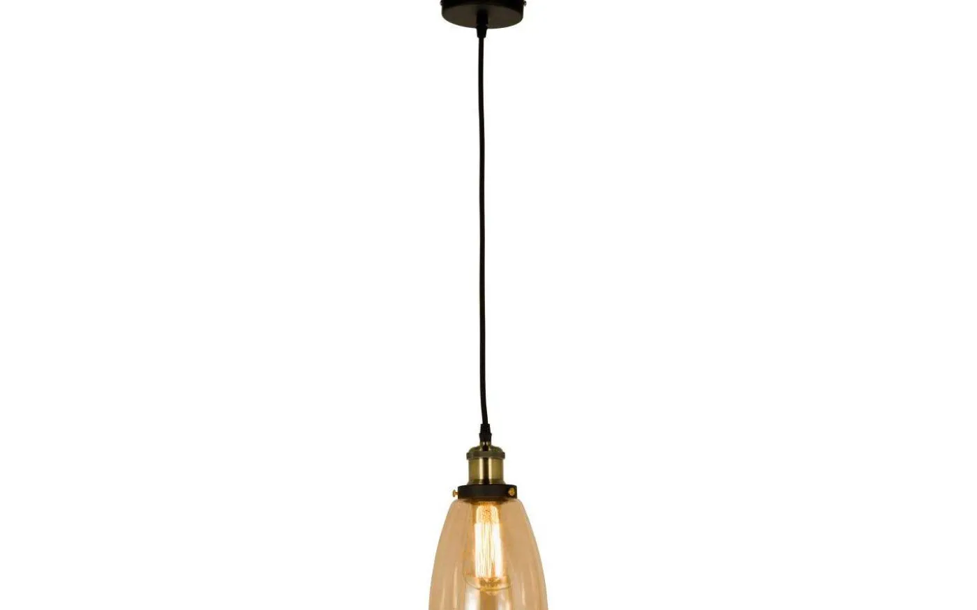 Becky Fönsterlampa 14cm Amber