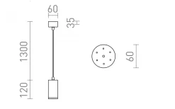 Belenos Fönsterlampa 6cm Vit