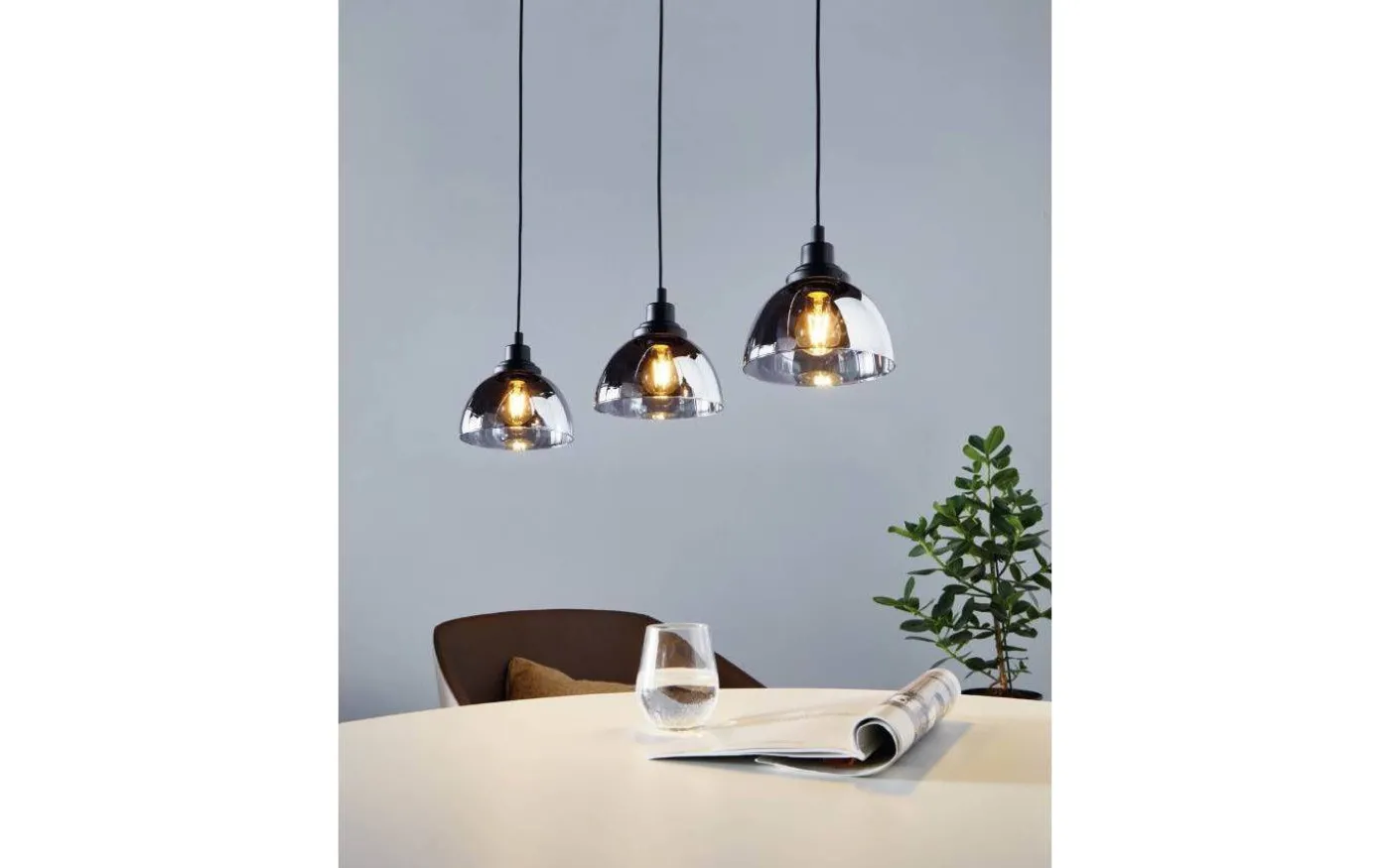 Beleser Taklampa 91cm 3L Svart