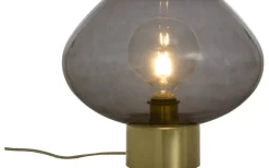 Bell Bordslampa 30cm Matt Mässing/Rök