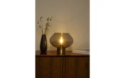 Bell Bordslampa 30cm Matt Mässing/Rök