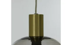 Bell Fönsterlampa 15cm Matt Mässing/Rök