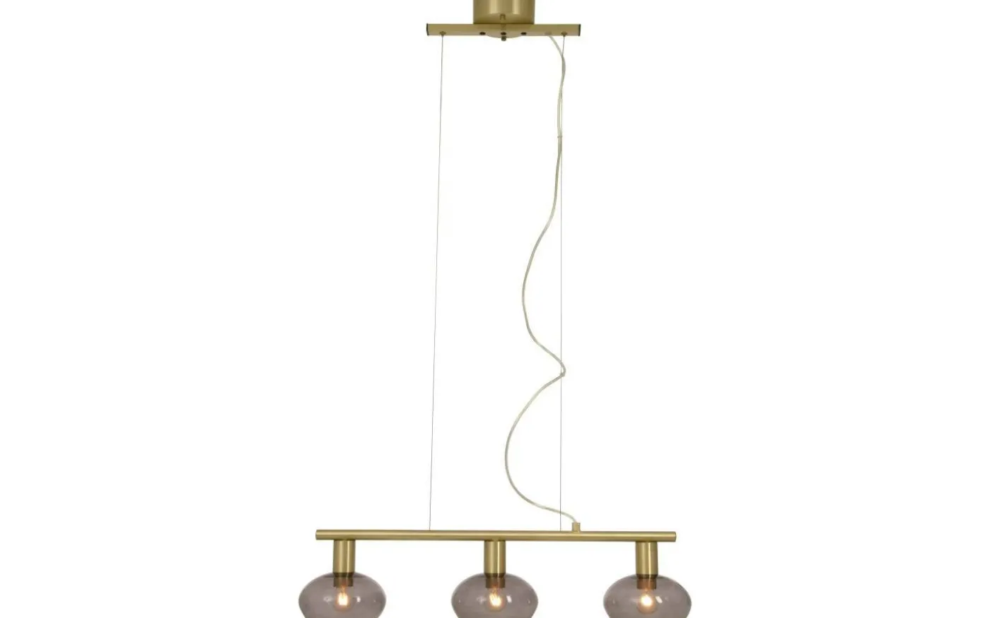 Bell Taklampa 70cm Matt Mässing/Rök