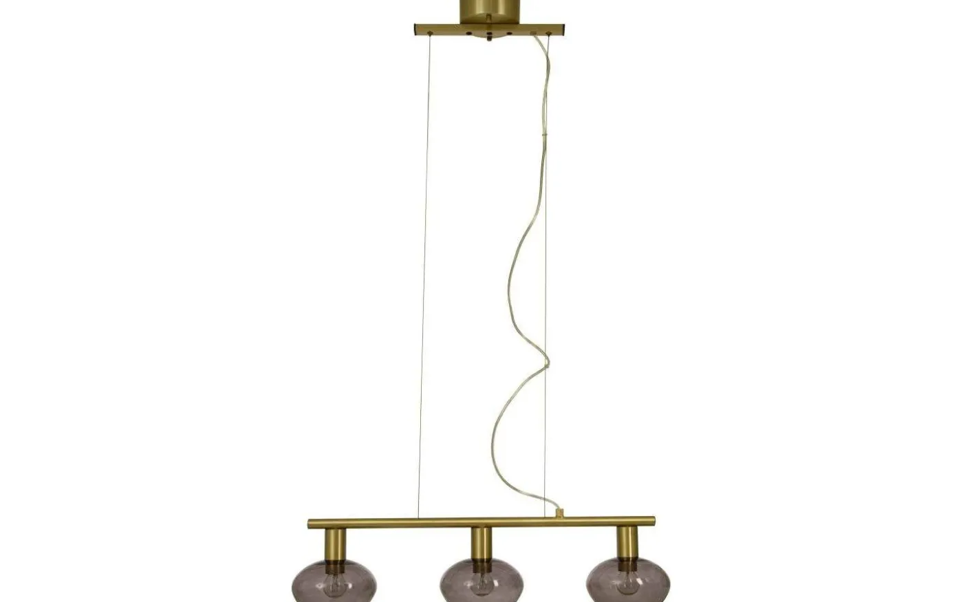 Bell Taklampa 70cm Matt Mässing/Rök