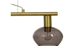 Bell Taklampa 70cm Matt Mässing/Rök