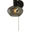 Bell Vägglampa Svart/Rökgrå